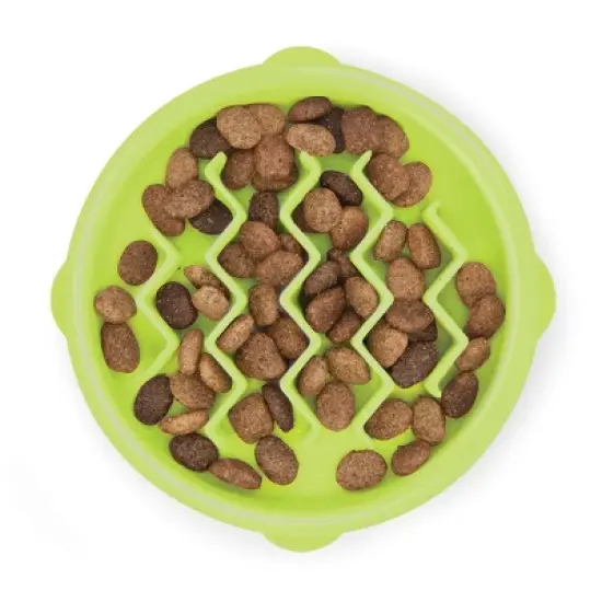 Petstages Fun Slow Feeder Cat Bowl image {3}