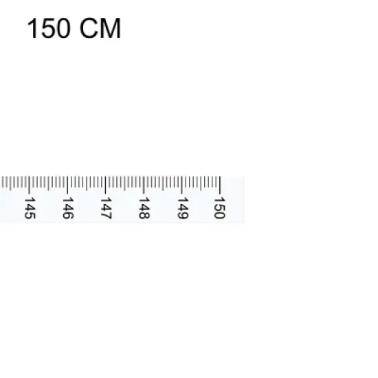 Unique Bargains Metric Self-Adhesive Peel and Stick Waterproof Measuring Ruler image {2}