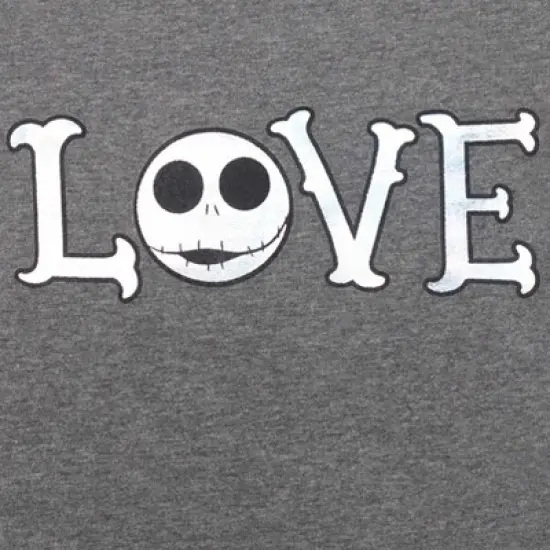 Disney Nightmare Before Christmas Jack Skellington Sally gray 3 Pack Graphic T-Shirts Gray/Black/Red  image {4}