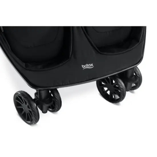 Britax B-Lively Double Stroller - Raven image {7}