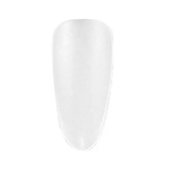 Unique Bargains Women's Medium Long Almond Fake Nails Clear 1 Set image {2}