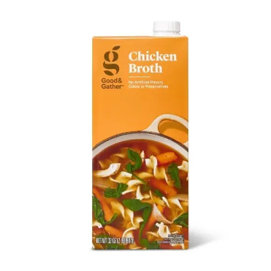 Chicken Broth - 32oz - Good & Gather&trade; image {3}