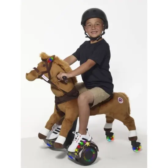 Power Pony Riding Toy - Champ Zume V2: Steel Ride-On Animal, Ages 4+, 200lb Capacity image {4}