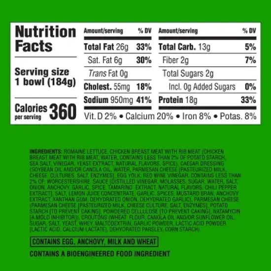 Chicken Caesar Salad Bowl - 6.5oz - Good & Gather&trade; image {4}