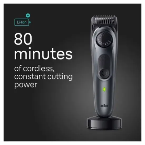 Braun All-In-One Style Kit Series-5 AiO5470 Rechargeable 9-in-1 Body Beard & Hair Trimmer image {6}