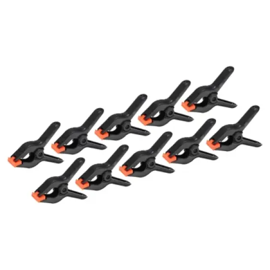 Unique Bargains Plastic Flexible Anti-slip DIY Project Craft Spring Clamps 10 Pcs image {6}