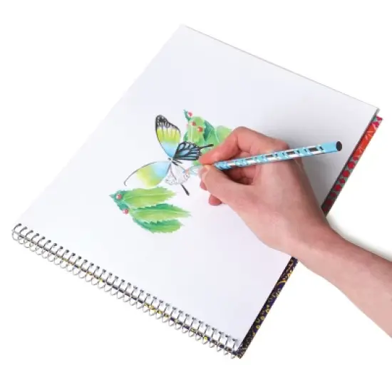 eeBoo In The Sea Color Pencils &ndash; 24 Vibrant Pre-Sharpened Pencils with Sharpener image {4}