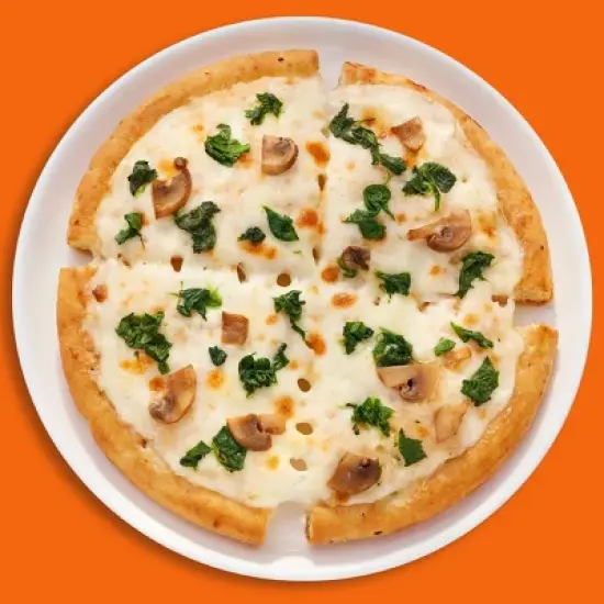 Lean Cuisine Protein Kick Spinach & Mushroom Frozen Veggie Pizza - 6.1oz image {3}