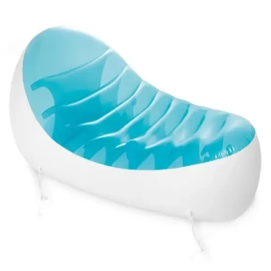 Intex Petal Lounge 76in X 49in Inflatable Floating Pool Float image {1}