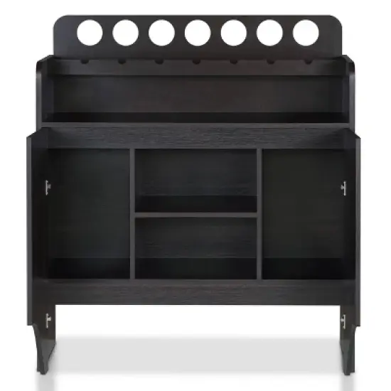 Belfi Wine Cabinet Espresso - HOMES: Inside + Out image {5}