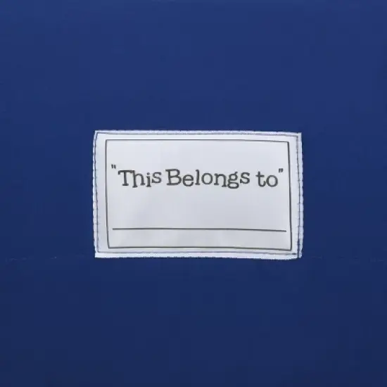 Marvel Spiderman Wall Crawler Red, White, and Blue Spider Webs Preschool Toddler Nap Mat image {2}