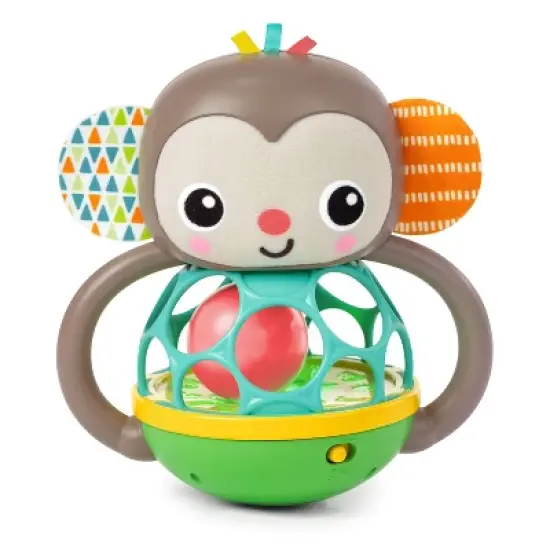 Bright Starts Grab and Giggle Monkey Multi-Sensory Toy image {8}