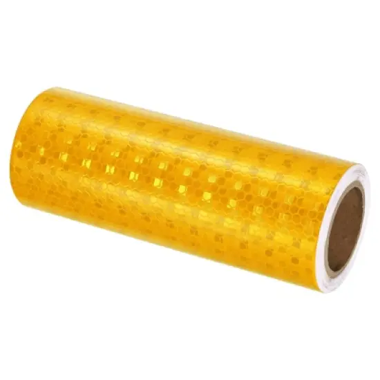 Unique Bargains High Visibility Waterproof Adhesive Warning Safety Reflective Tapes image {7}