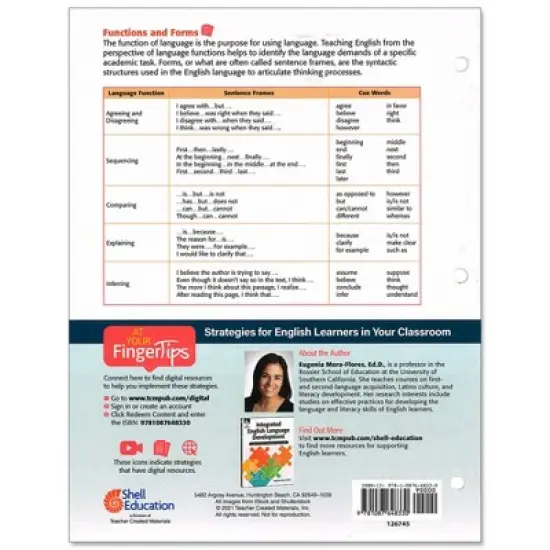 Shell Education Strategies for English Learners in Your Classroom image {2}