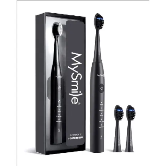 MySmile DY156 Electric Toothbrush for Adults, 3 Brush Heads, One Charge for 60 Days image {7}