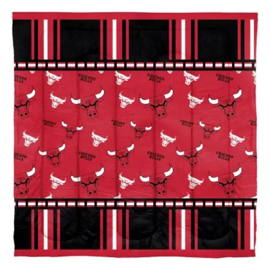 NBA Chicago Bulls Rotary Bed Set image {1}
