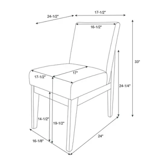 Upholstered Natural Wood Slipper Dining Chair - Hearth & Hand&trade; with Magnolia image {7}