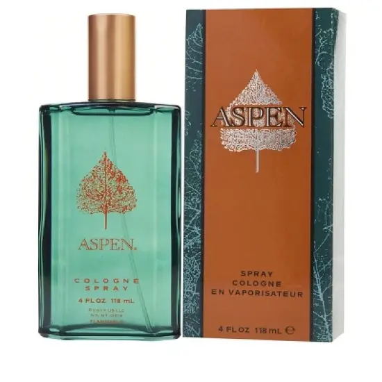 Aspen By Coty Men Bergamot, Galbanum, Green Notes, Coriander, Cyclamen Cologne Spray 4 Oz image {1}