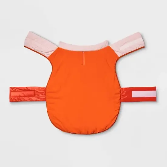 Holiday Dog Puffer Vest - Orange - XL - Boots & Barkley&trade; image {2}
