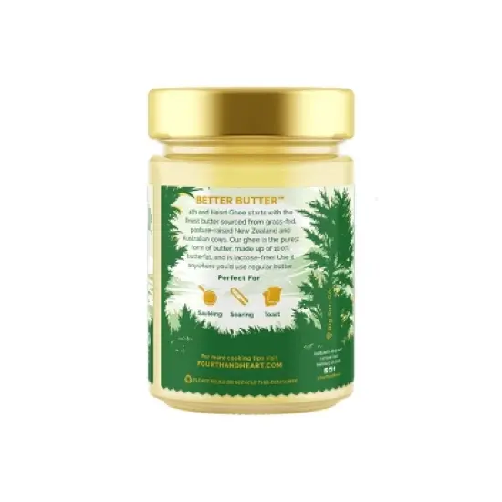 4th & Heart Original Grass-Fed Ghee - 9oz image {1}