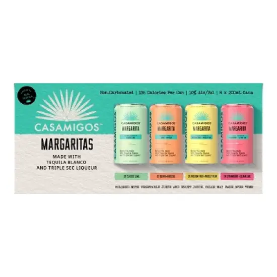 Casamigos Margaritas RTD Beverages - 8pk/200ml Cans image {6}