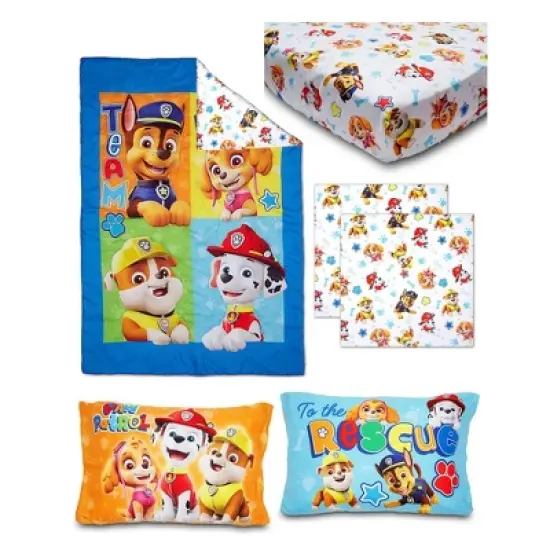 Toddler PAW Patrol Reversible Bedding Set image {1}