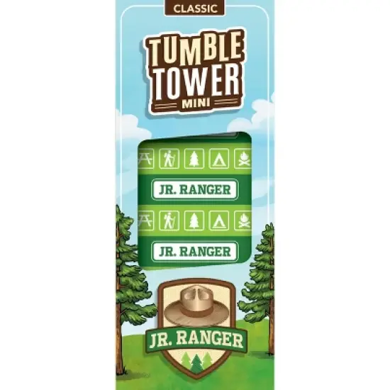 MasterPieces Kids Games - Jr. Ranger Travel Sized Tumble Tower image {1}