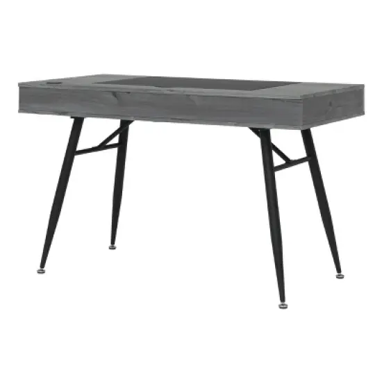 Nook Modern Office, Laptop and Writing Desk with Storage Compartments - Calico Designs image {2}