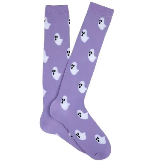 Everything Legwear Halloween Ghost Knee High Sock image {1}