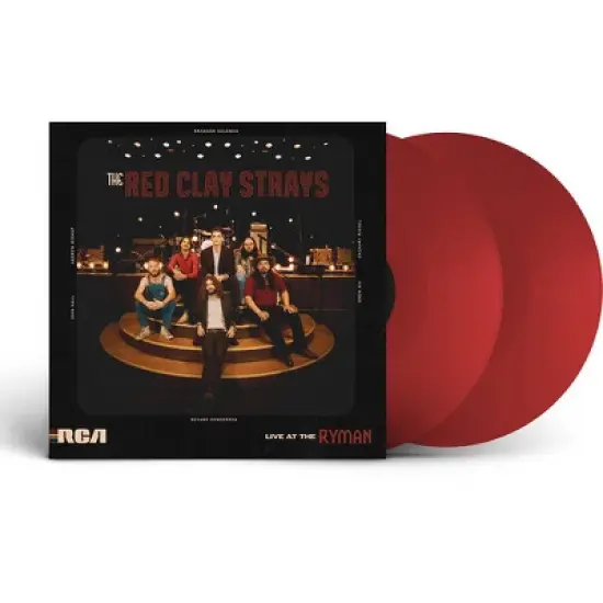 The Red Clay Strays - Live At The Ryman (Colored Vinyl Red Gatefold LP Jacket) image {1}