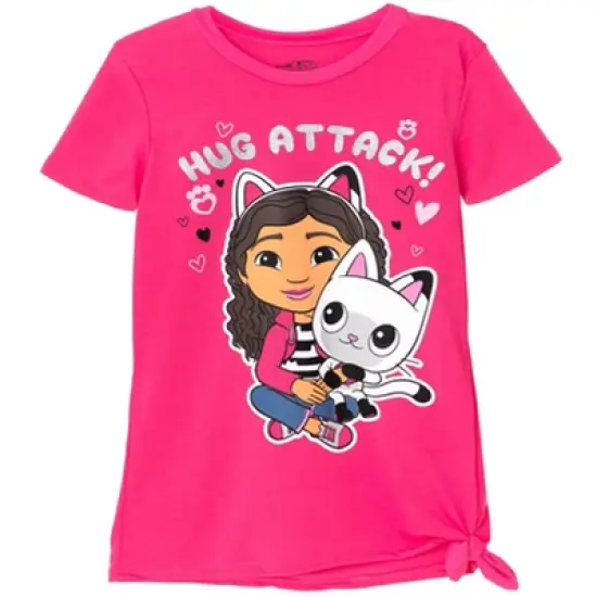Dreamworks Gabby's Dollhouse Pandy Paws Girls T-Shirt and Leggings Outfit Set Toddler to Big Kid  image {1}