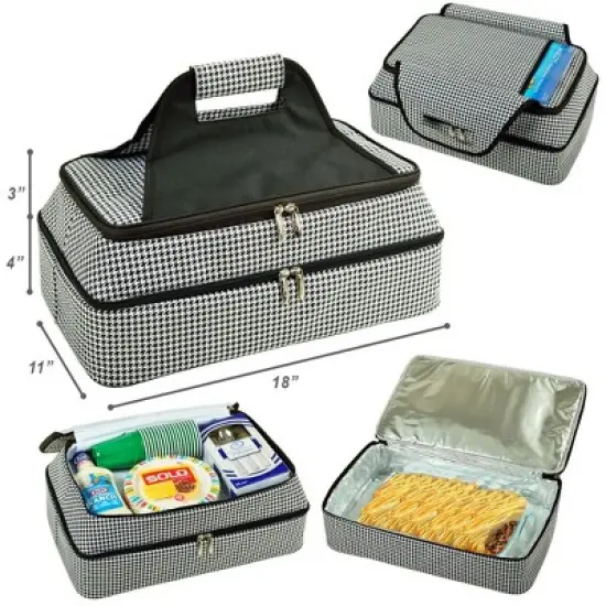 Picnic at Ascot - Two Layer - Hot/Cold Thermal Food and Casserole Carrier image {6}