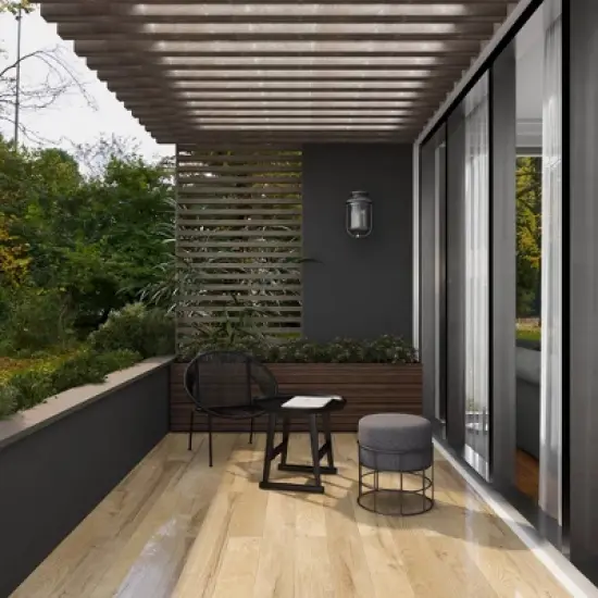 Metal Fabric Patio Garden Stool - Olivia & May image {10}