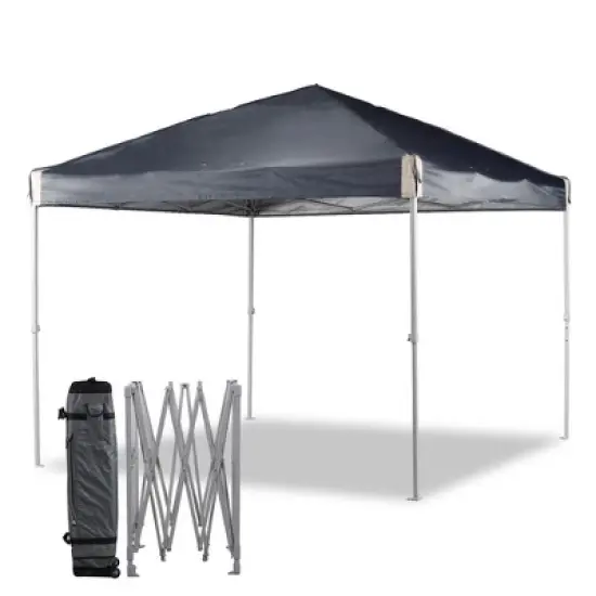 Aoodor 9.8'x9.8' Pop Up Canopy Tent with Roller Bag, Portable Instant Shade Canopy image {7}