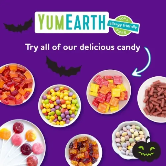 YumEarth Halloween Organic Gummy Fruits Candy - 10oz/20ct image {6}