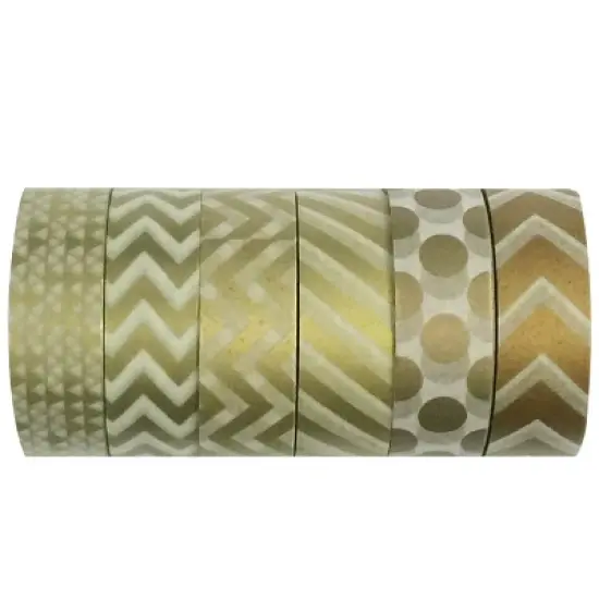 Wrapables Washi Masking Tape Collection, Premium Value Pack image {56}