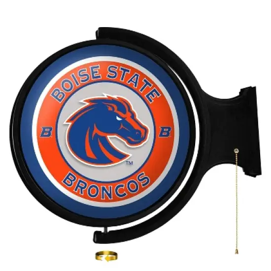 University Original Round Rotating Lighted Wall Sign image {13}