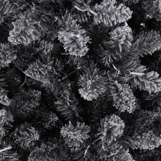 4.5/6/7.5/9 FT Artificial Christmas Tree, Christmas Tree with Decoration, Metal Base Easy Assembly for Home, Office, Party, Holiday Decor image {5}