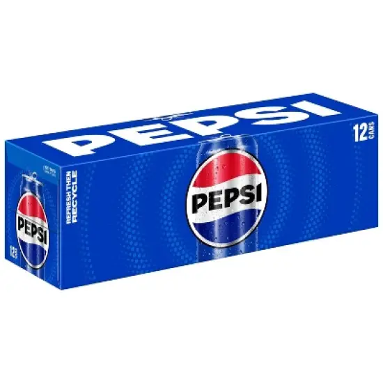Pepsi Cola Soda - 12pk/12 fl oz Cans image {3}