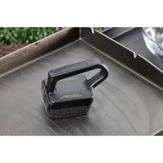 Scrub Daddy Griddle Steam Grill Cleaning Brush Black image {8}