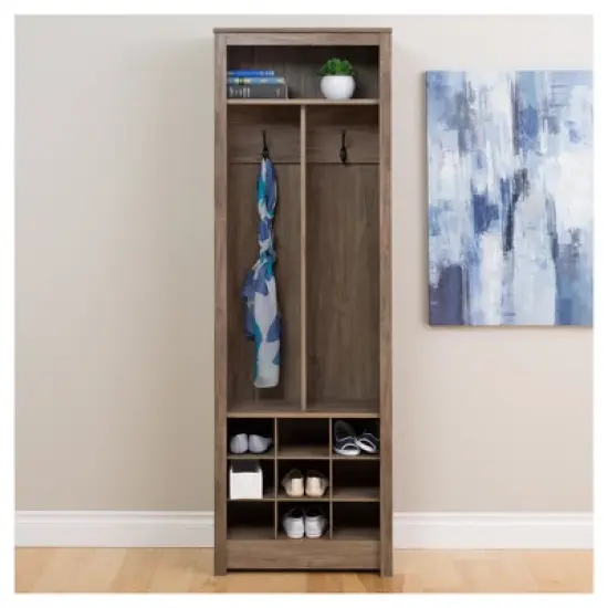 Freemont Entryway Organizer with Shoe Storage - Prepac image {6}