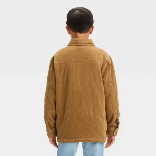 Boys' Quilted Corduroy Jacket - art class&trade; image {1}