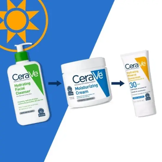 CeraVe Moisturizing Cream Unscented - 16 fl oz image {9}