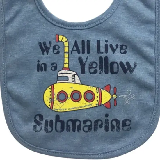 Lyrics by Lennon and McCartney 5 Pack Bibs Multicolored One Size image {7}