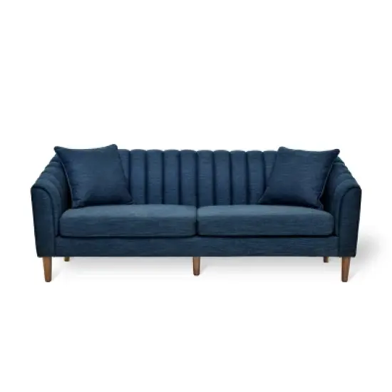 Ansonia Contemporary Fabric 3 Seater Sofa - Christopher Knight Home image {9}