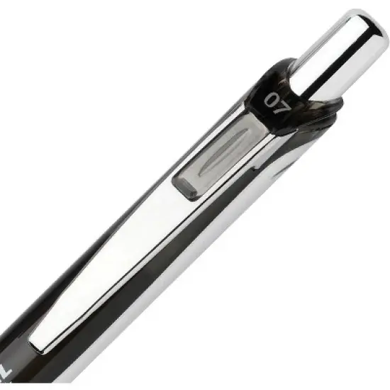 Pentel EnerGel RTX Liquid Gel Pen 0.7mm Black 5/Pack (BL77BP5A) image {4}