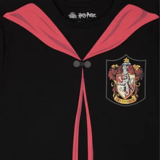 Men's Harry Potter Short Sleeve Graphic T-Shirt - Black image {2}