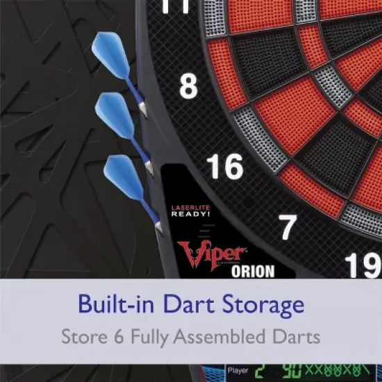 Viper Orion Electronic Dartboard, 15.5" Regulation Target image {4}