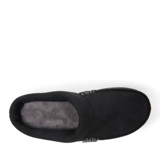 Dearfoams Men's Brendan Perforated Microsuede Moccasin Toe Clog image {4}