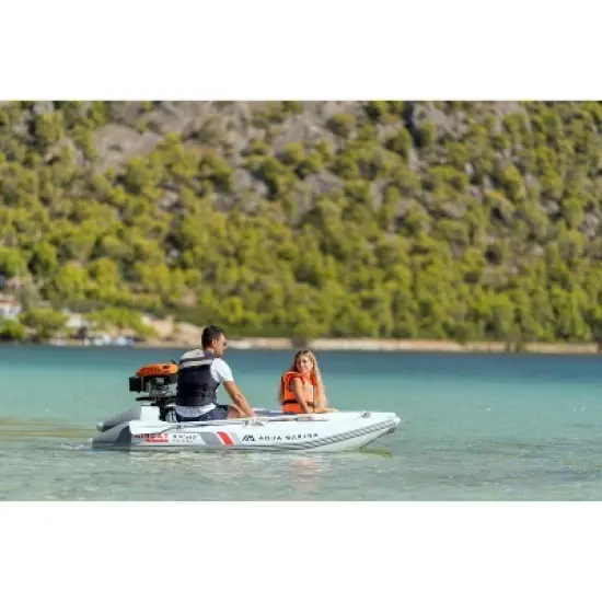 Aqua Marina 132'' Aircraft Inflatable Catamaran 5 People Inflatable Raft Boat image {8}